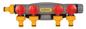 Hozelock 4 Way Tap Connector