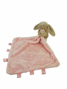Ziggle Beige Bunny Comforter Blanket