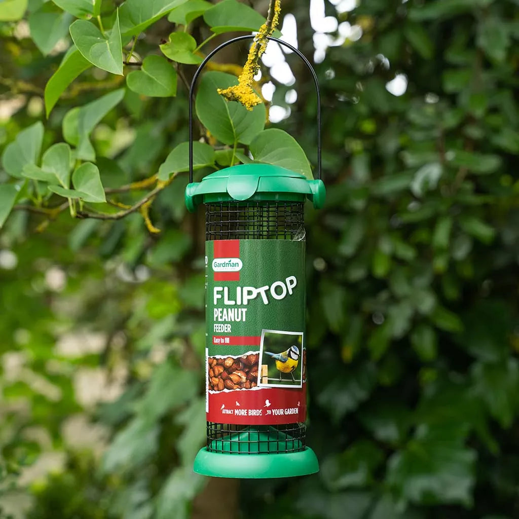 Gardman Flip Top Peanut Feeder 20cm