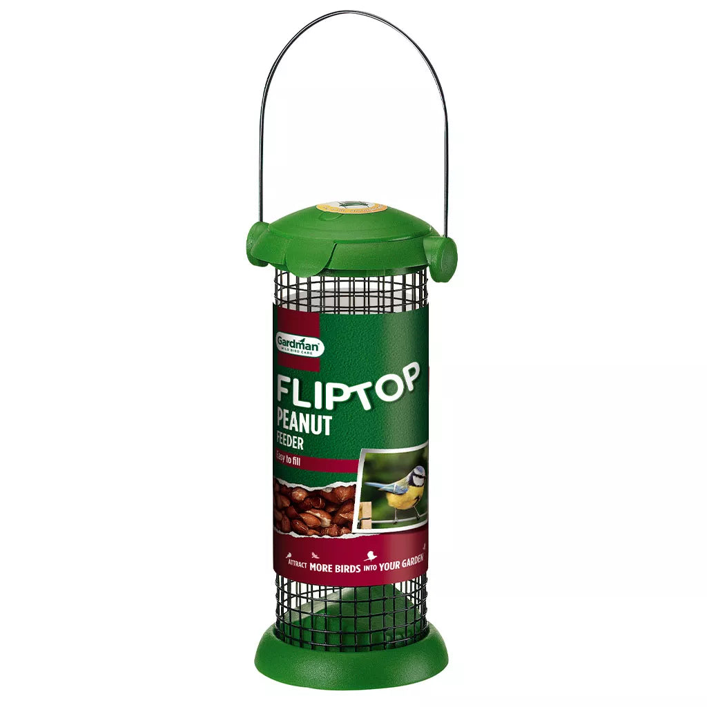 Gardman Flip Top Peanut Feeder 20cm