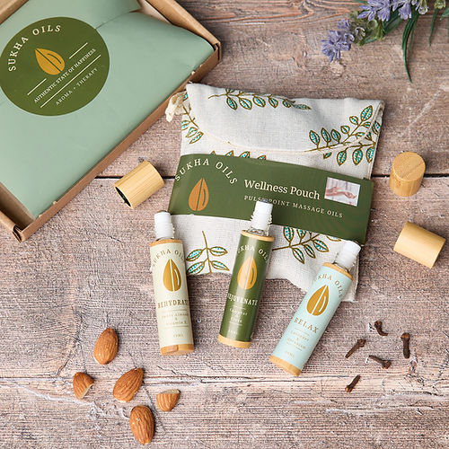 Sukha Oils Wellness Pouch Leaf