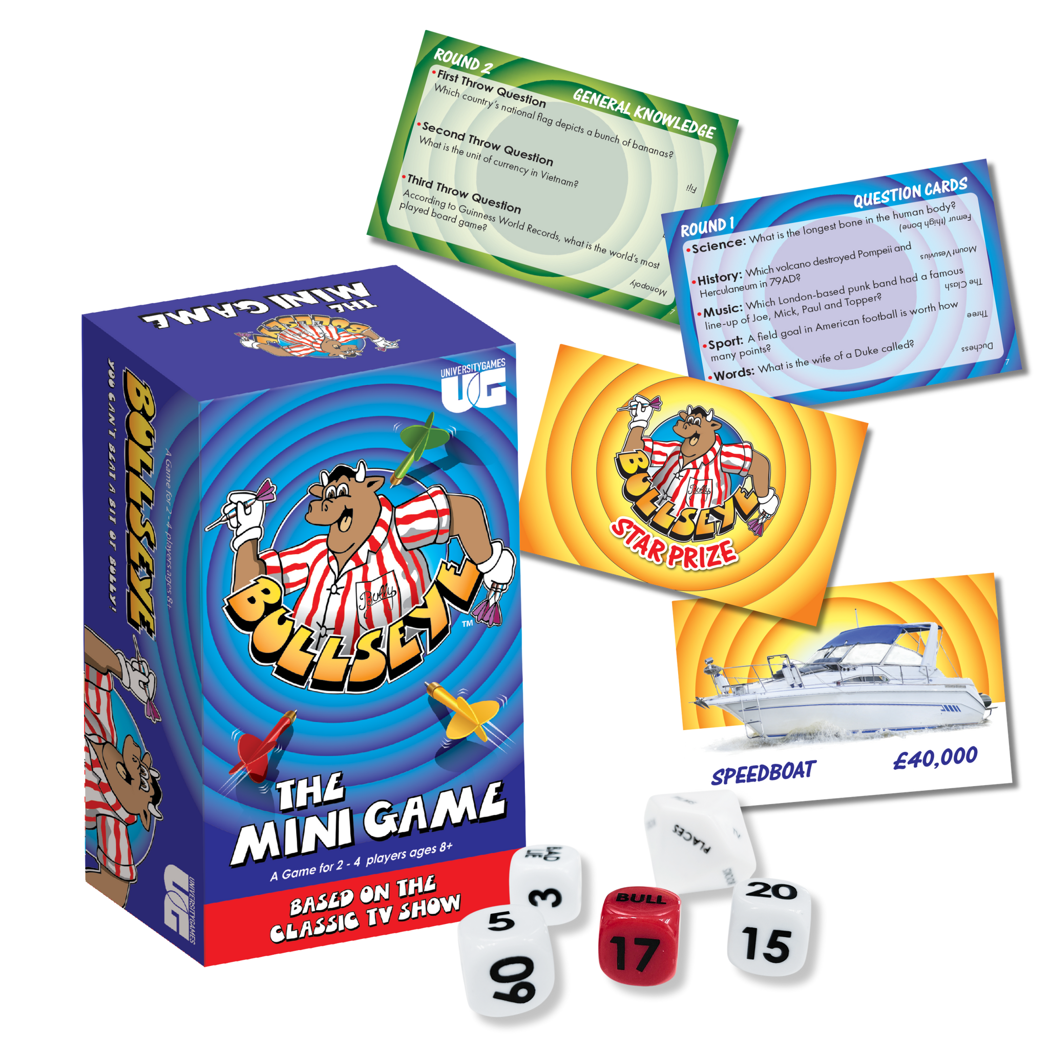 University Games Bullseye Mini Game