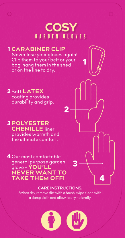 Treadstone Cosy Garden Gloves Ladies