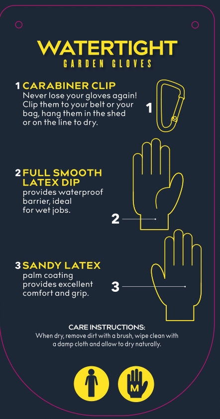 Treadstone Watertight Gloves Mens