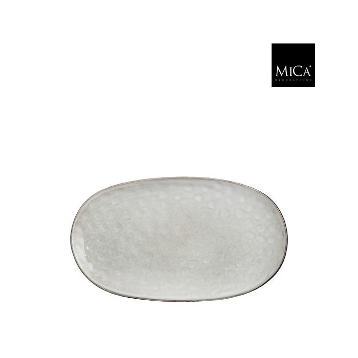 Mica Tabo Plate Grey