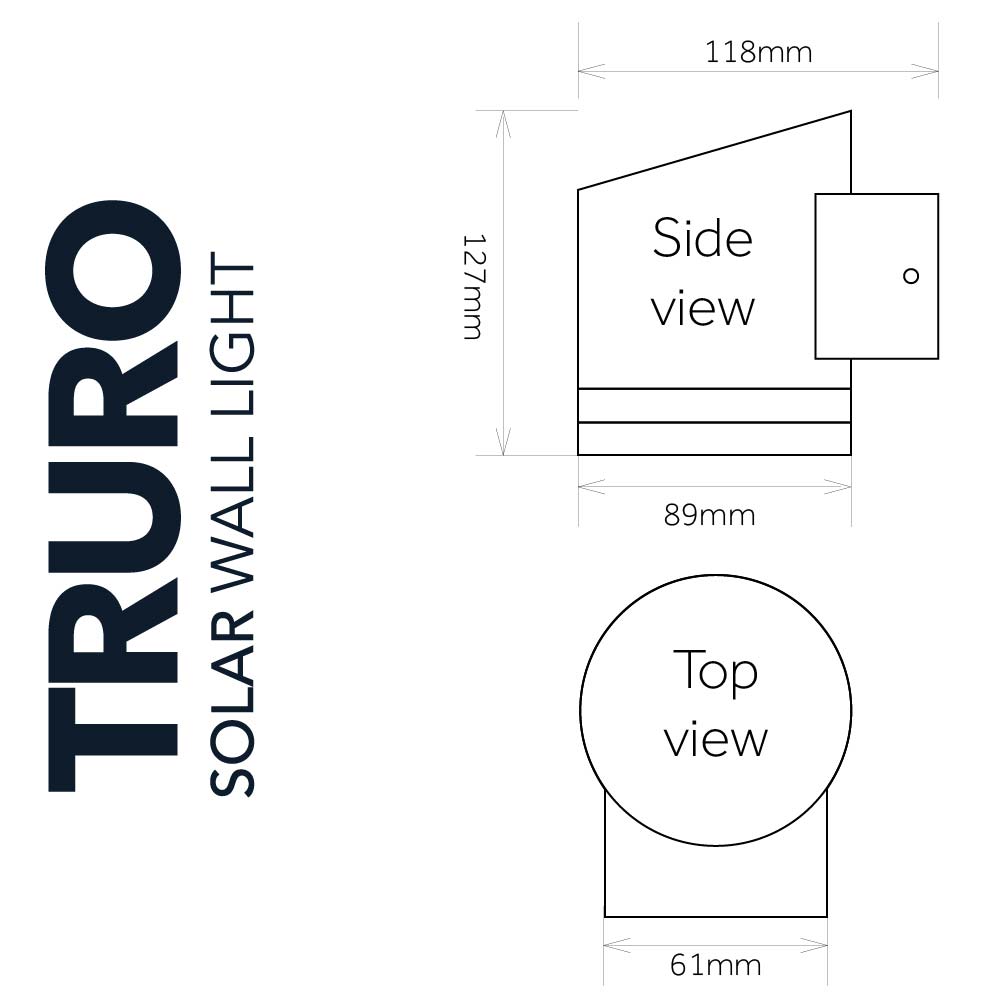 Solar Centre Truro Wall Light
