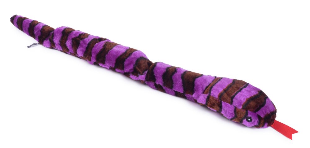 Pet Face Plush Snake Dog Toy 115cm Single