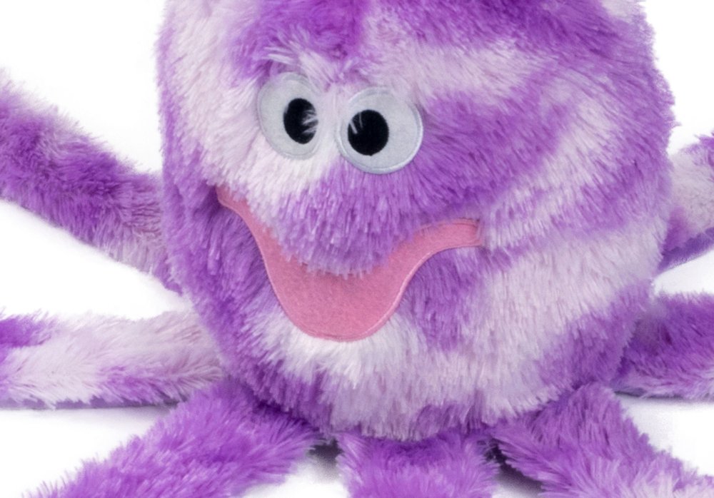 Pet Face Buddies Orla Octopus Plush Dog Toy Large