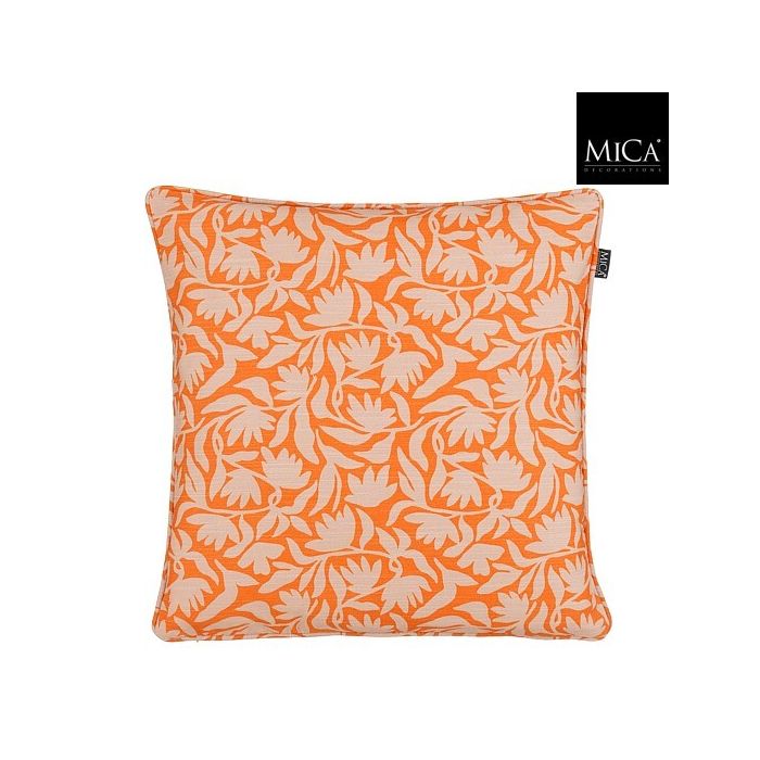 Mica Kelly Garden Cushion Orange Floral