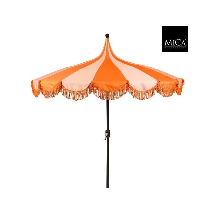 Kim Striped Parasol Orange