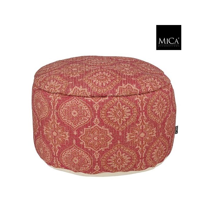 Mica Gaia Outdoor Pouffe Bordeaux
