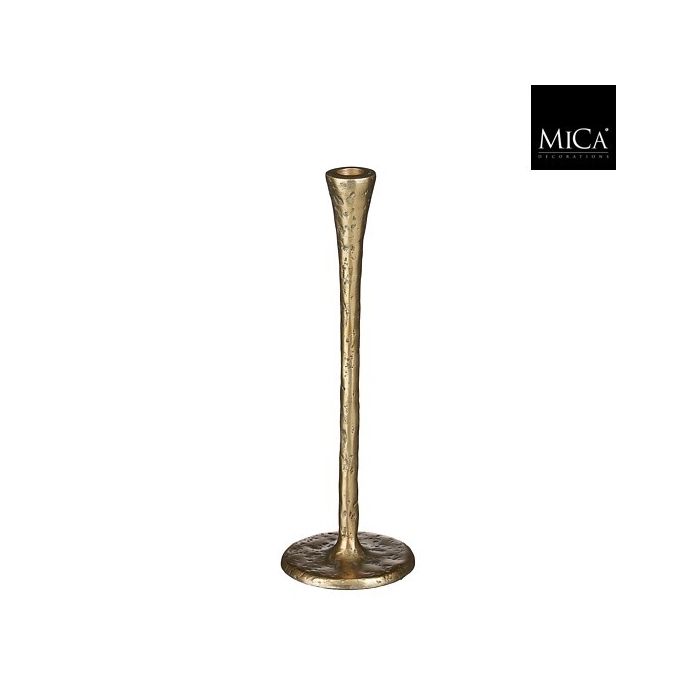 Mica Norwin Candleholder Gold Antique 33.5 x 11cm