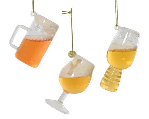 Decoris Drink Liquid Baubles 8.7cm Single Assorted