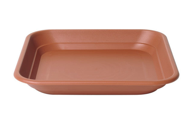 Stewart Plastics Balconniere Square Tray Terracotta
