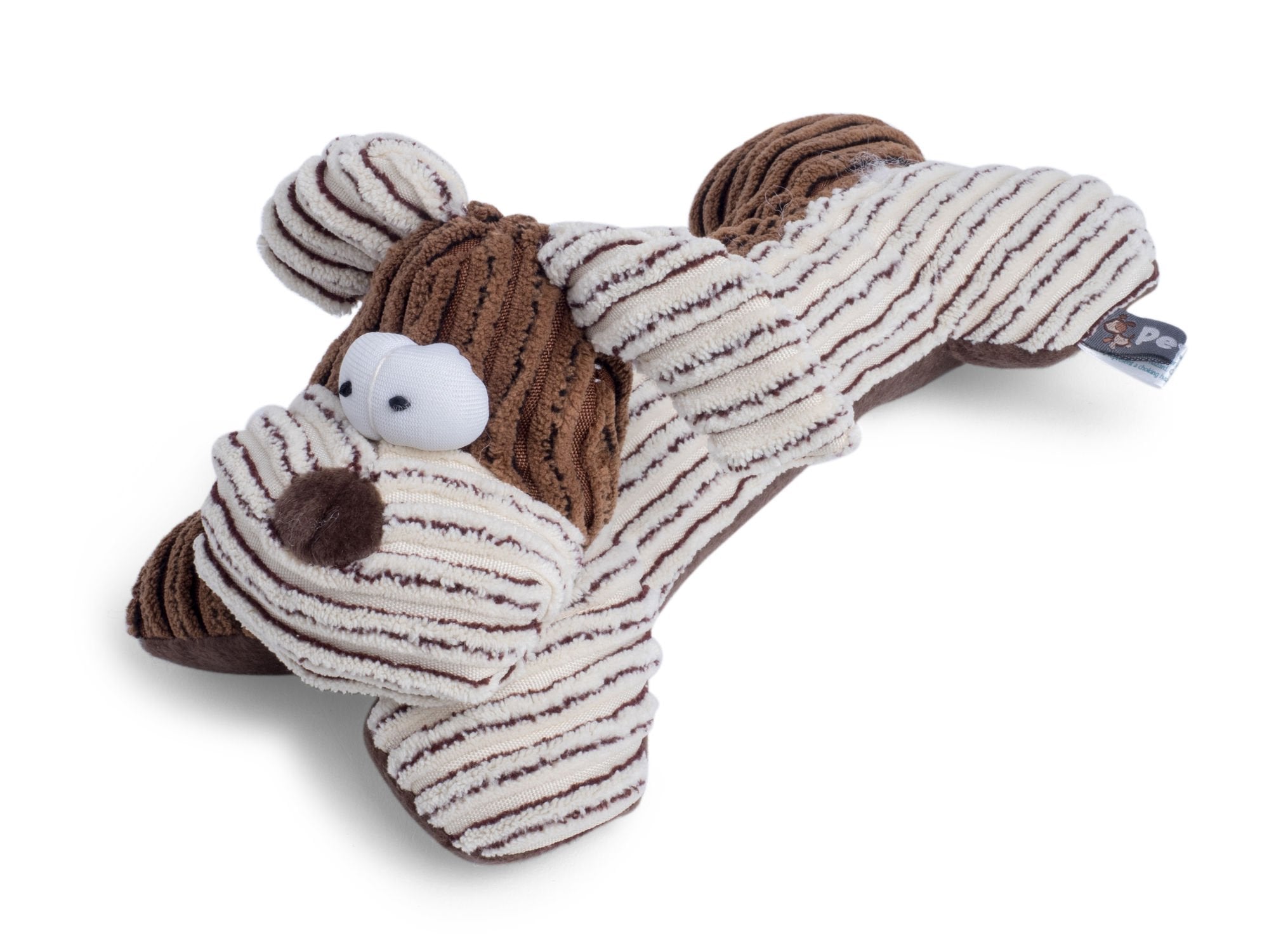 Pet Face Buddies Squeaky Doggy Bone Dog Toy