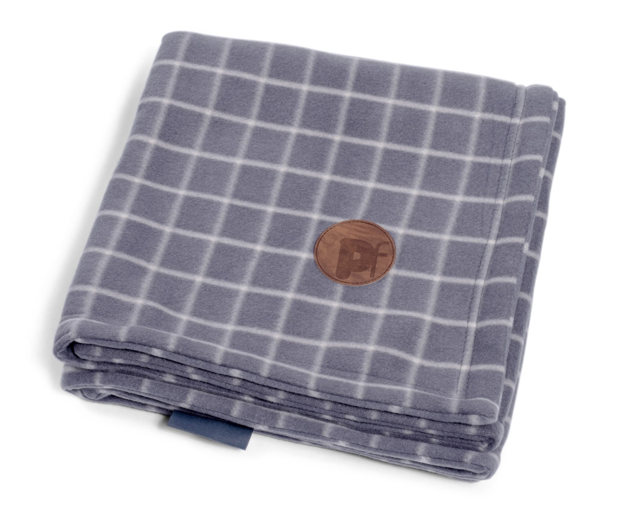 Petface Grey Window Pane Check Pet Comforter Blanket