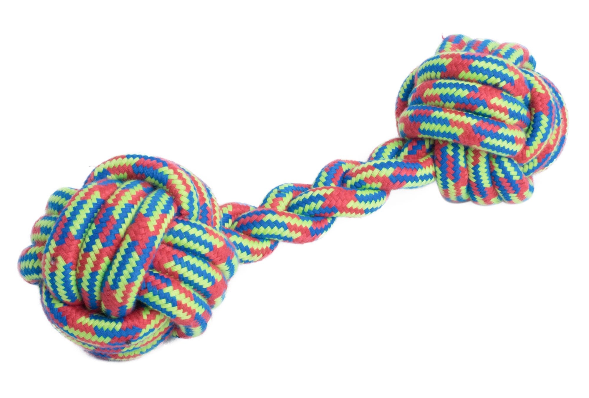 Petface Toyz Woven Knotted Rope Bone Dog Toy