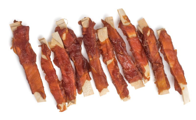Pet Face Dog Deli Chicken Wrapped Nibble Sticks Dog Treats 100g