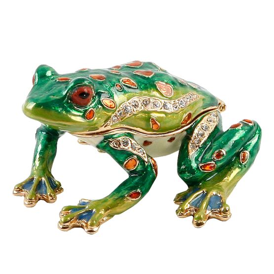 Stratton Treasured Trinkets - Frog about to Jump