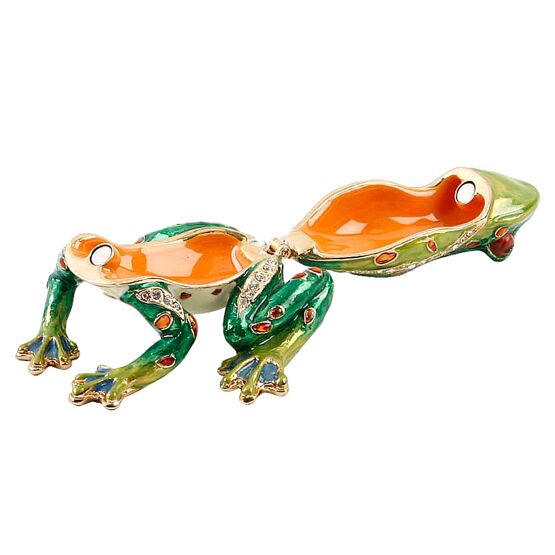 Stratton Treasured Trinkets - Frog about to Jump