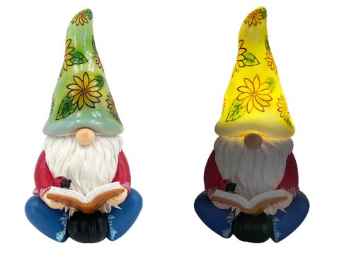 Greenkey Solar Gnome - Flower Hat