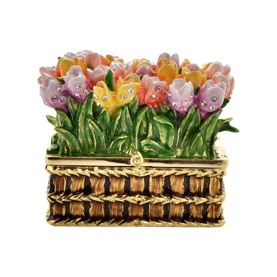 Stratton Treasure Trinkets Flower Box