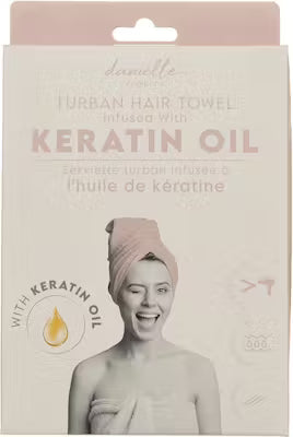 Danielle Creations Infused Hair Towel - Keratin Oil