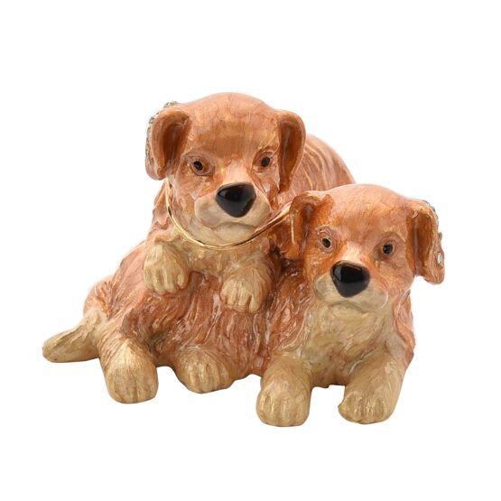 Stratton Treasured Trinkets - Pair of Puppies