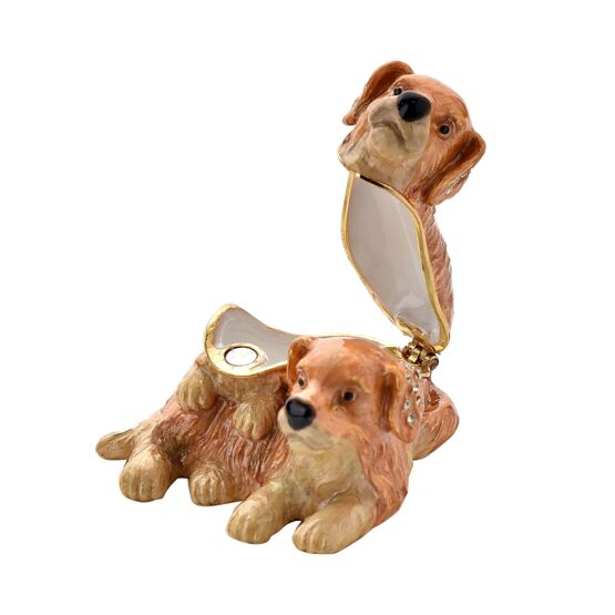 Stratton Treasured Trinkets - Pair of Puppies