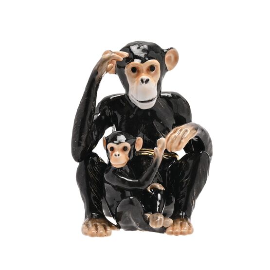 Stratton Treasured Trinkets - Chimpanzee & Baby
