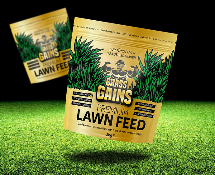 Grass Gains Premium Lawn Feed 2kg