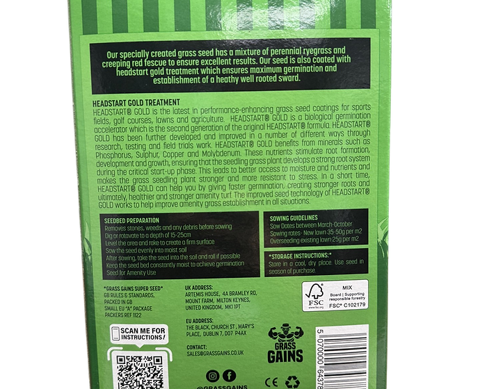 Grass Gains Super Seed 500g