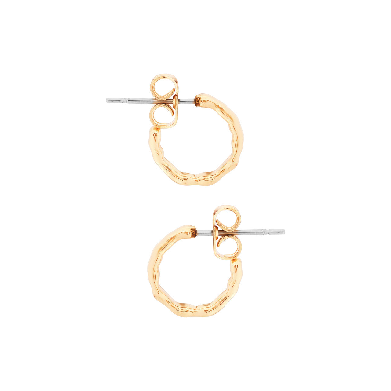 Tipperary Crystal Mini Hoop Earring Gold