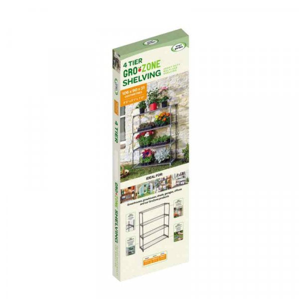 Smart Garden GroZone 4 Tier Shelving