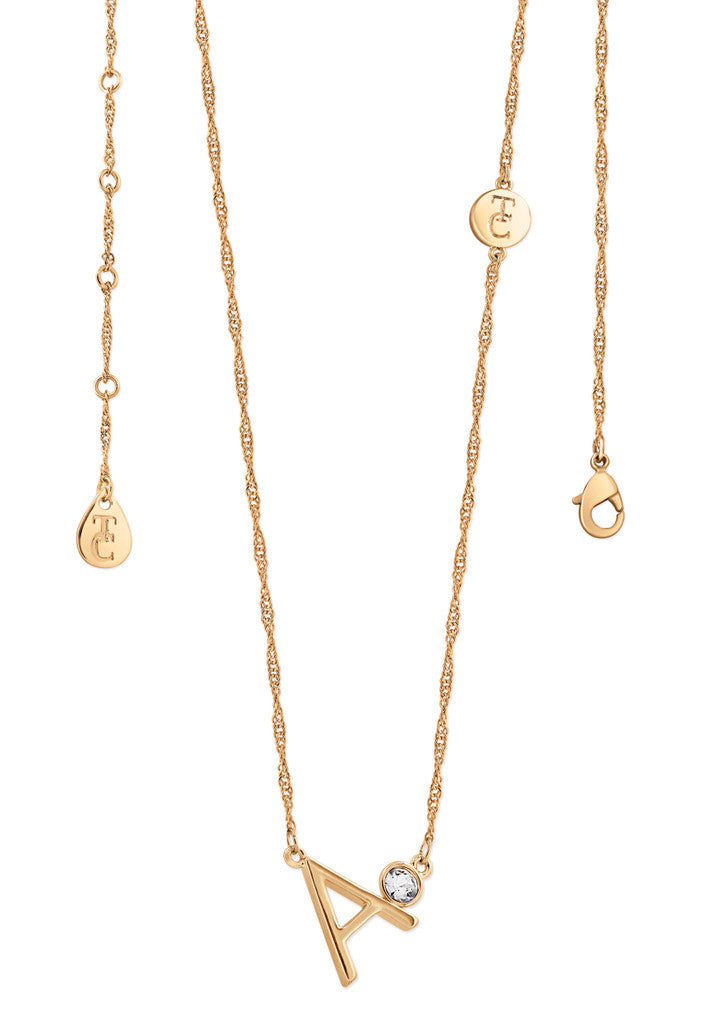 Tipperary TC Gold Letter Pendants