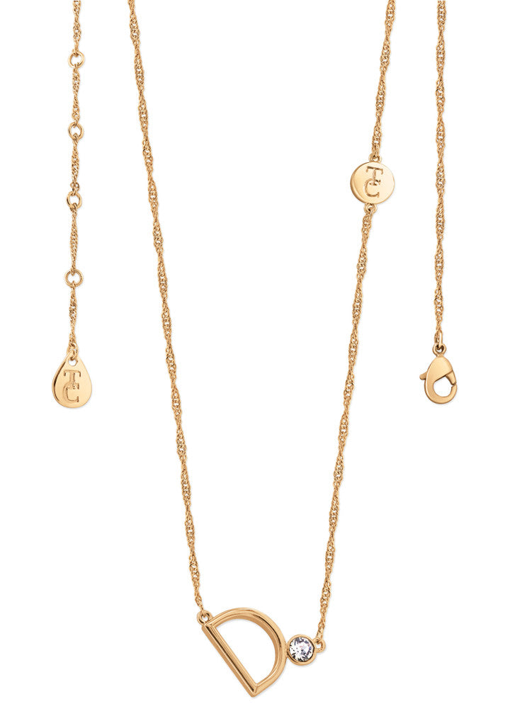 Tipperary TC Gold Letter Pendants