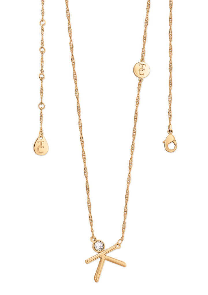 Tipperary TC Gold Letter Pendants