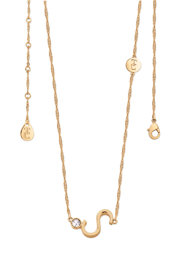 Tipperary TC Gold Letter Pendants