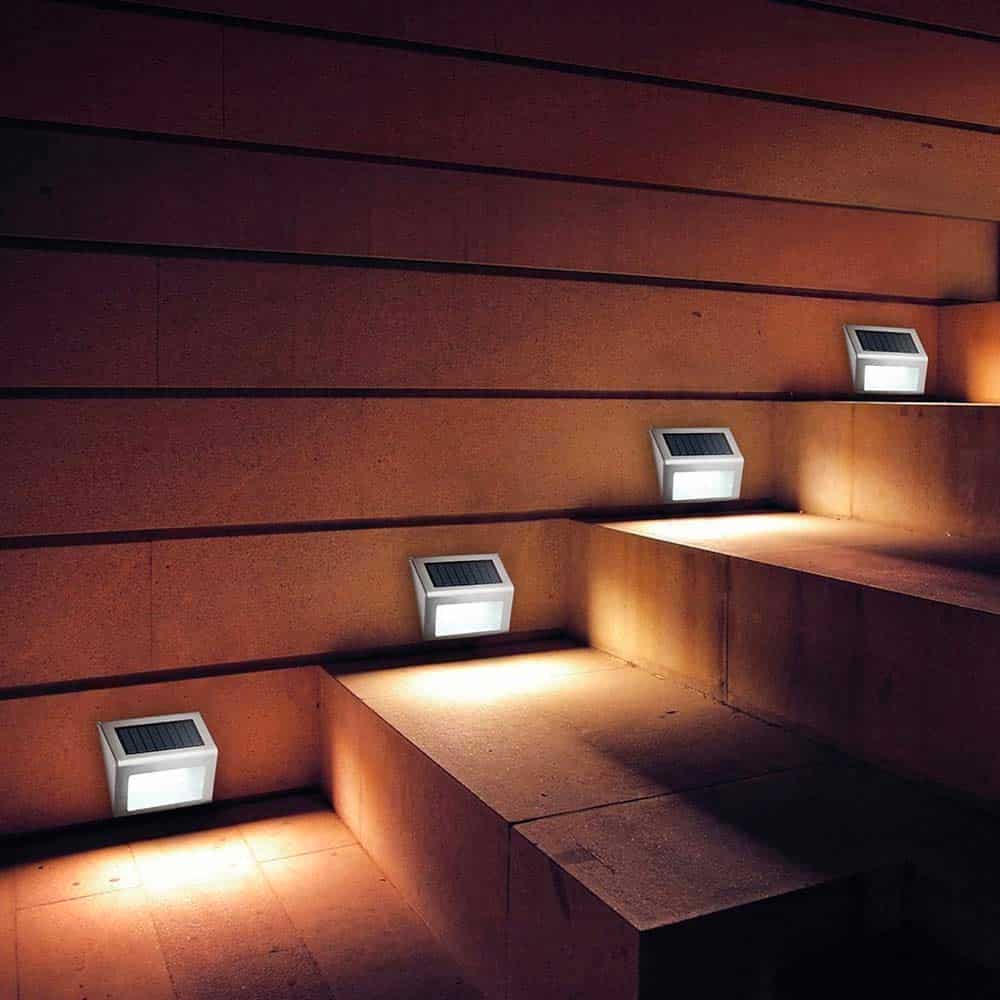 Solar Centre Sherpa Solar Step Lights (Set Of 4)