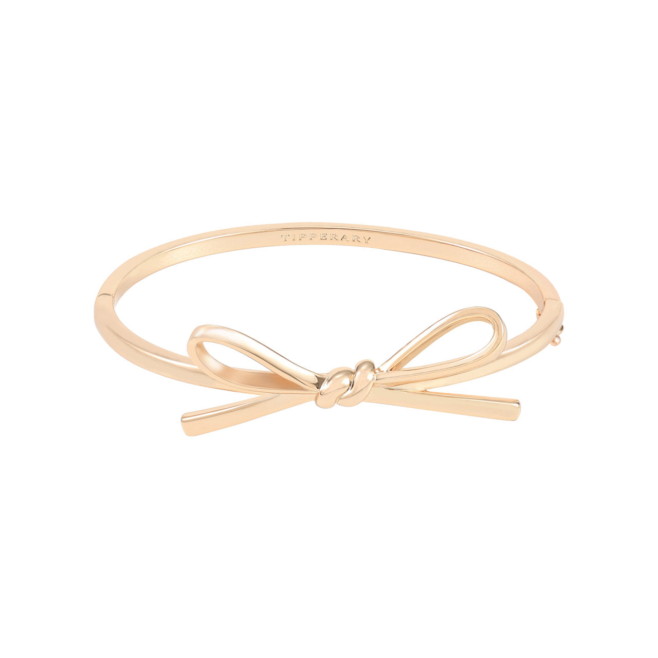 Tipperary Crystal Bow - Bangle Gold
