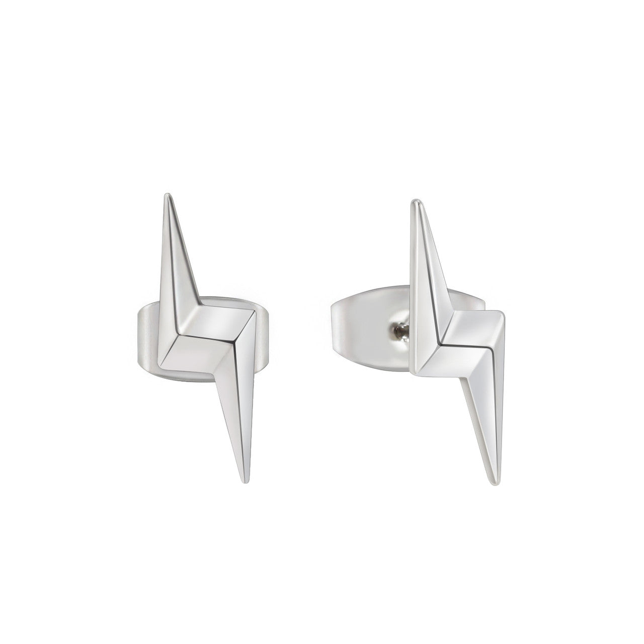 Tipperary Crystal Lightning - Stud Earrings Silver