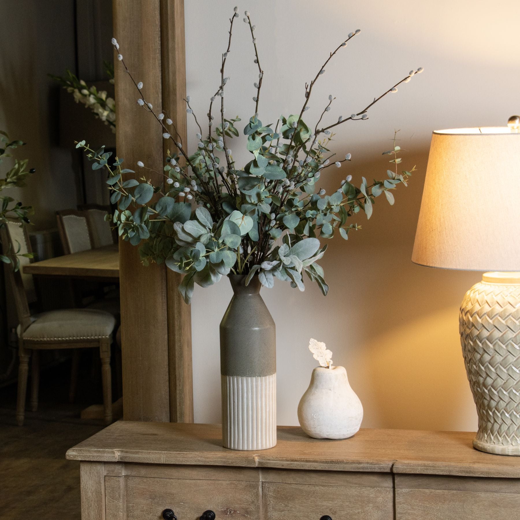 Hill Interiors Pussy Willow Branch