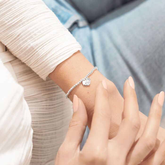 Joma Jewellery A Little 'Happy 30th Birthday' Bracelet in Silver Plating