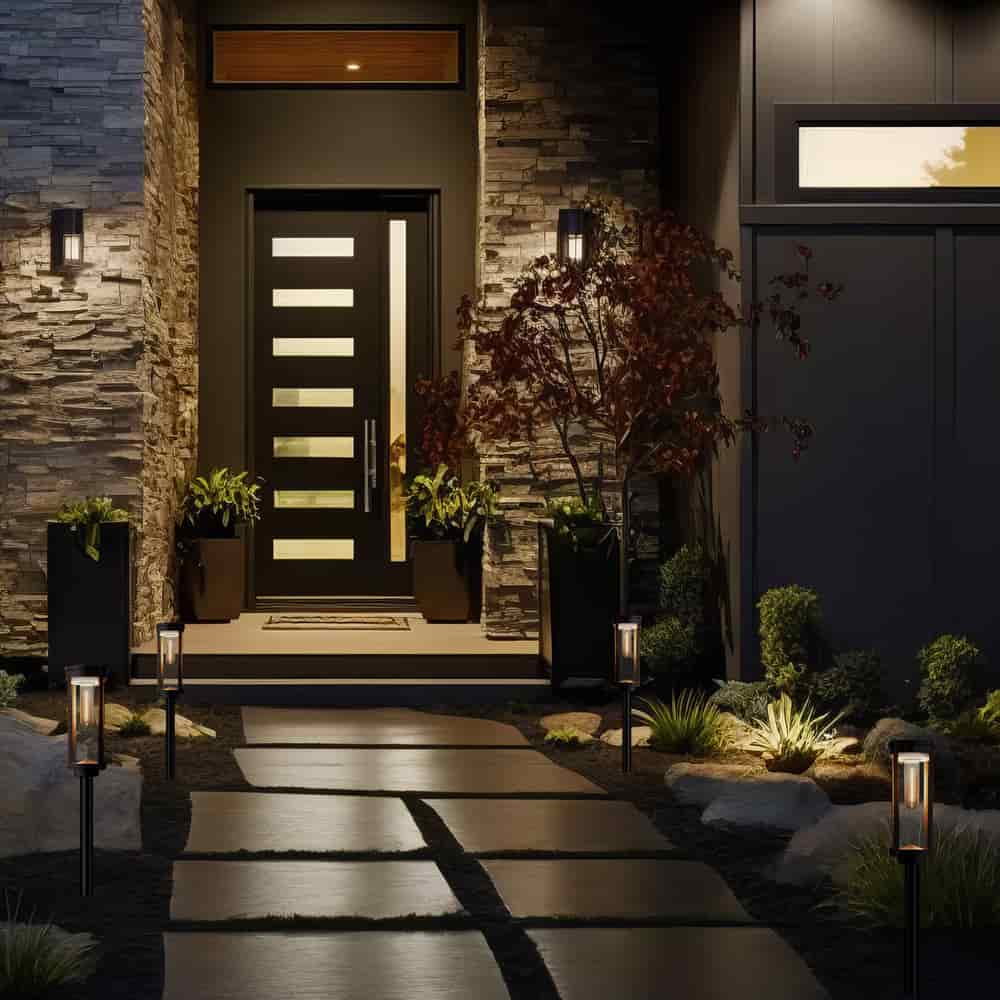 Solar Centre Lavenham Solar Garden Lights - 4 Pack