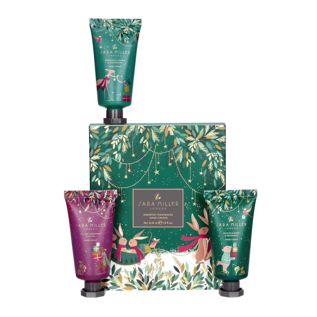 Sara Miller Woodland Tales 2.0 Hand Cream Trio