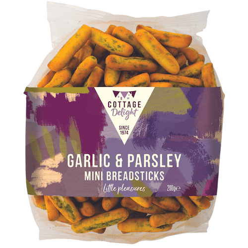 Cottage Delight Garlic and Parsley Mini Breadsticks 200g