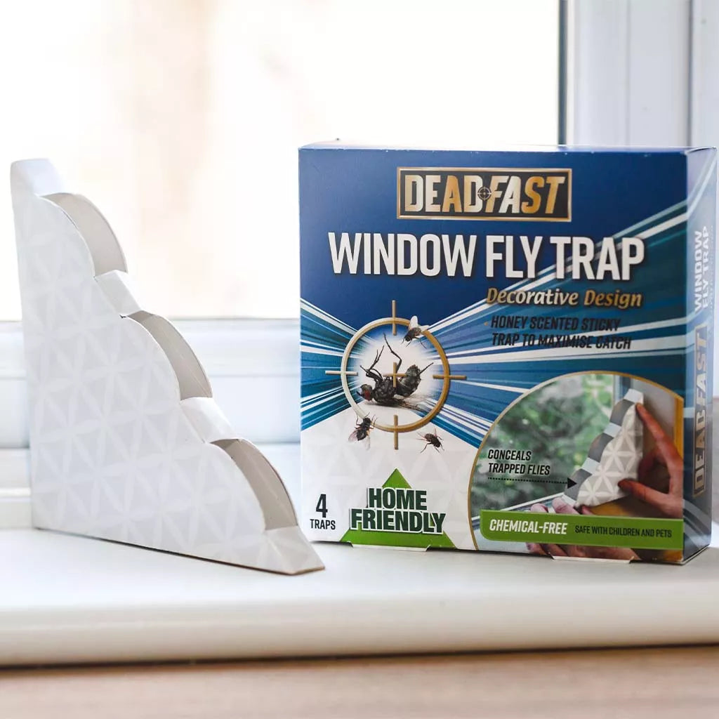 Window Light Trap Westland Deadfast Fly Window Trap 4pk