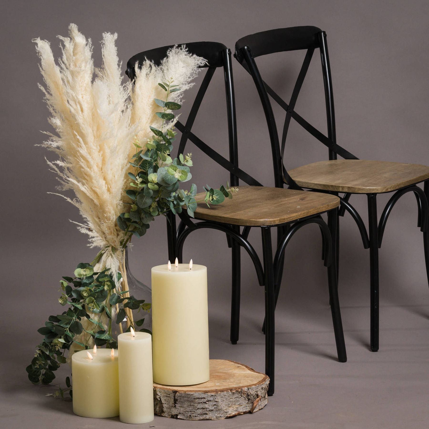 Hill Interiors Cream Pampas Grass Stem
