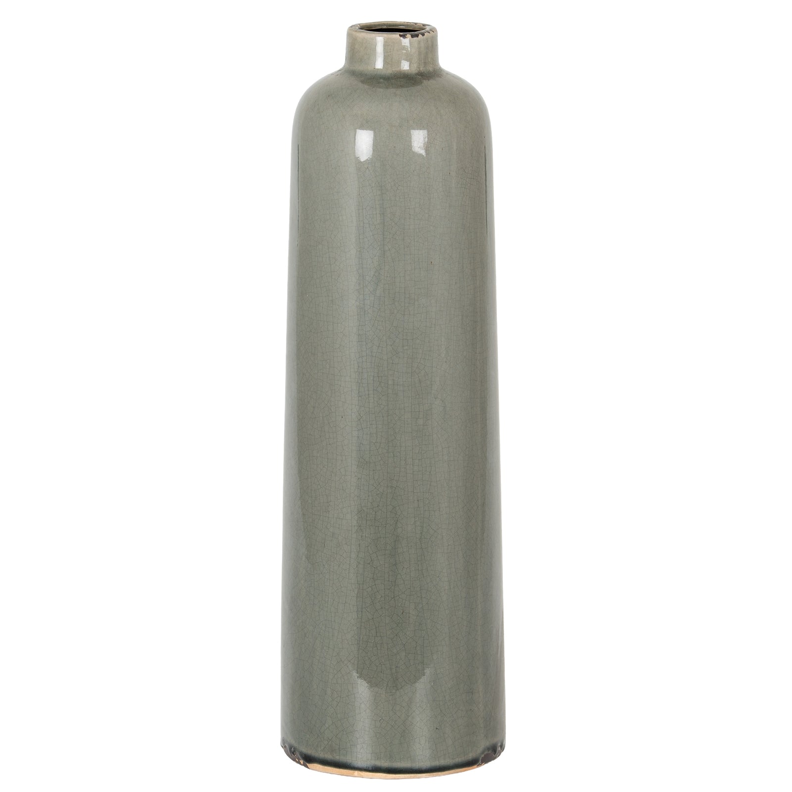 Hill Interiors Garda Grey Glazed Raine Vase