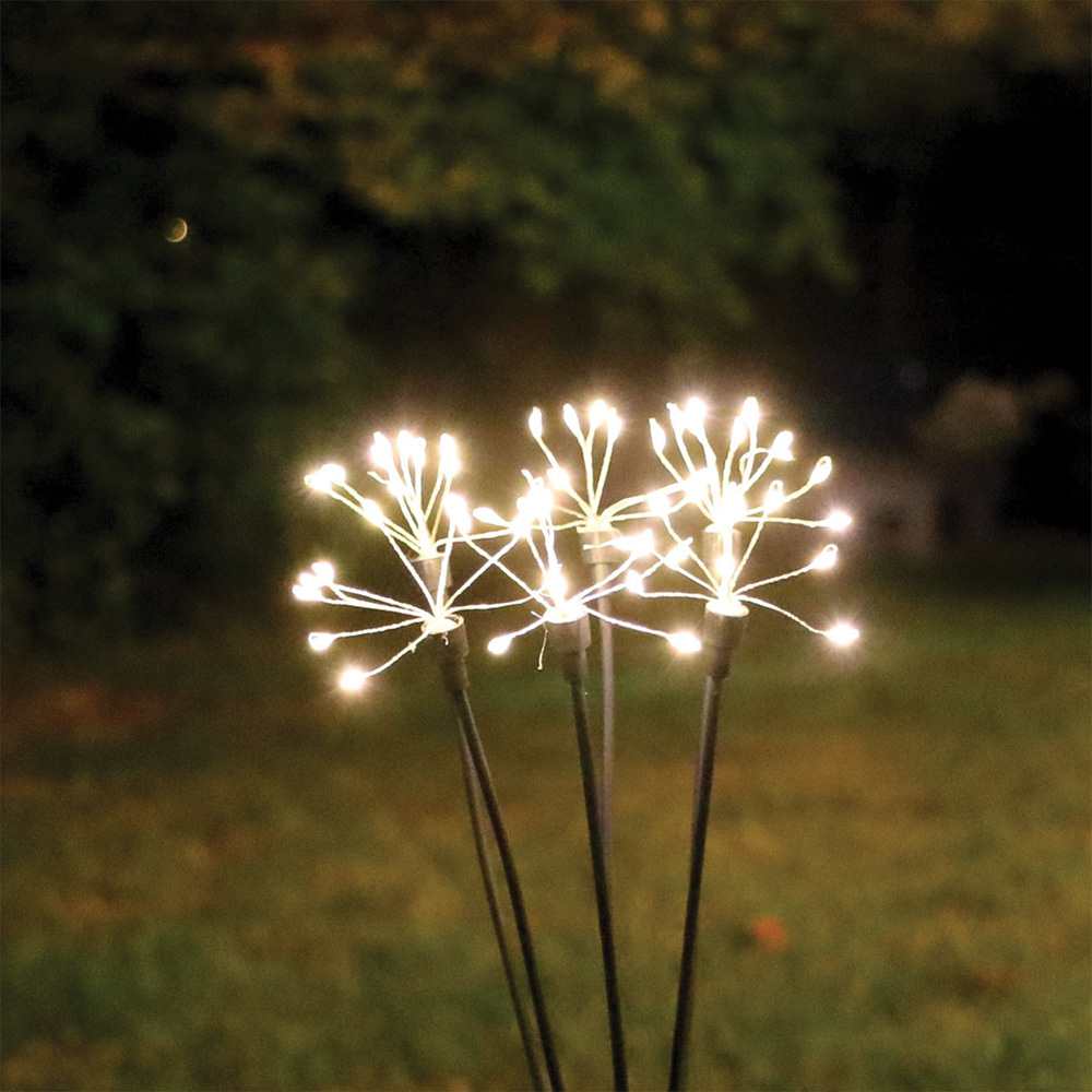 Solar Centre Starburst Solar Stake Lights (Set Of 2)